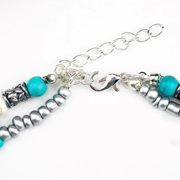 Turquoise Turtle Anklet - Picture 8 of 8